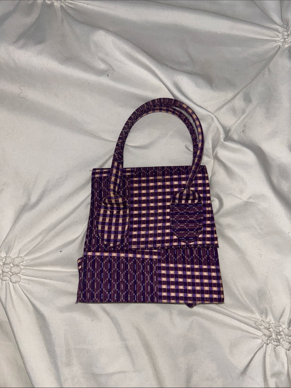 Ankara mini purse